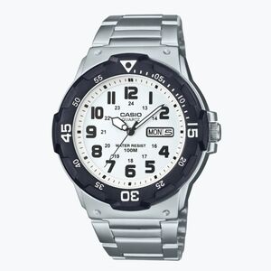 Casio Analog Quartz Diver-Style Watch, Stainless Steel Band, MRW200HD-7BV, NEW!!